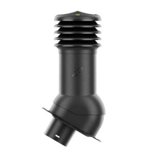 Kominek wentylacyjny HiVent fi 125 mm czarny profil E