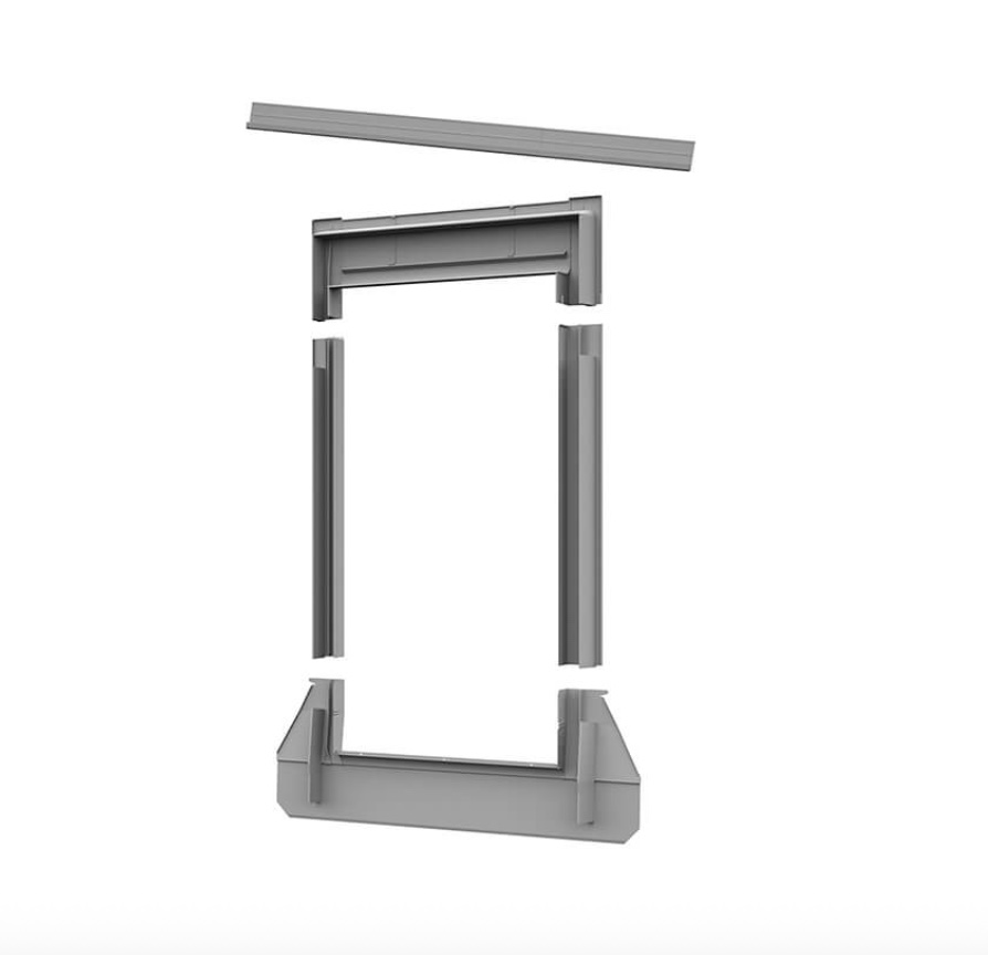 Dakea kołnierz do dachówki płaskiej KFT 66x140 - obrazek 2