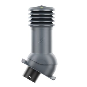 Kominek wentylacyjny do dachówki Goteborg fi 125 grafit Duratop