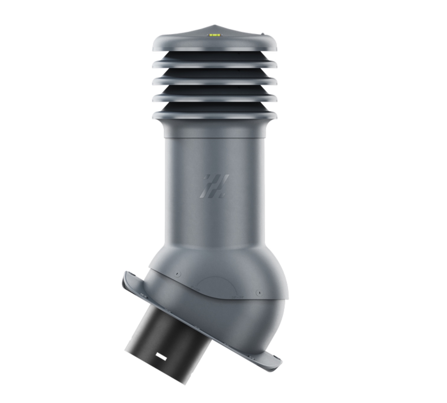 Kominek wentylacyjny HiVent blachodachówka Profil N 125mm antracyt 7016