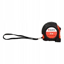 Taśma miernicza zwijana 5mb Wurth
