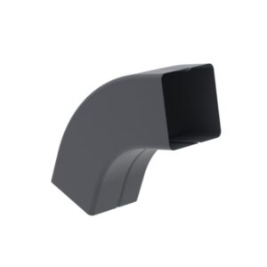 Krop stal kwadrat kolano 80x80/60st 9005