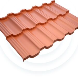 Blachodachówka modułowa Germania 8004 ceglasty MAT TK