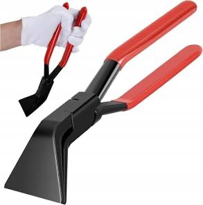 Szczypce dekarskie 250mm odgięte 45st