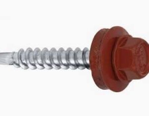 Wkręt samowiercący do blach do stali 4.8x19mm 3009 czerwony