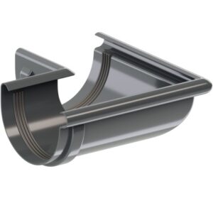 Krop PVC narożnik zewnętrzny 75/90st 7016 grafit