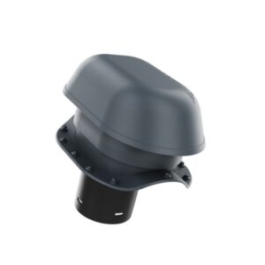 Wywietrznik sanitarny 125mm do blachodachówki profil W antracyt