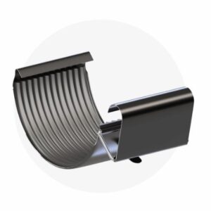 Krop stal łącznik rynny 130 ceglasty