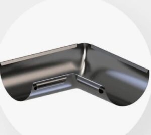 Krop stal narożnik wewnętrzny 130/90ST czarny