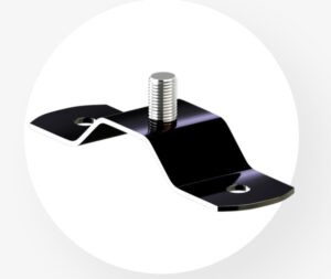 Mocowanie obejmy do płyty warstwowej M8x9.5 RAL brąz