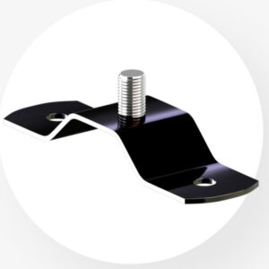 Mocowanie obejmy do płyty warstwowej M8x9.5 RAL brąz