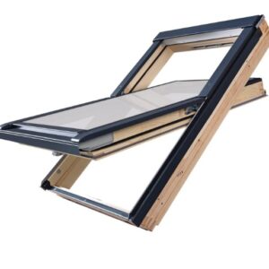 Okno dachowe FAKRO GreenView FTP-V U41 APMX 78x140 drewniane