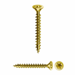 Wkręt konstrukcyjny stożek złoty 3x30