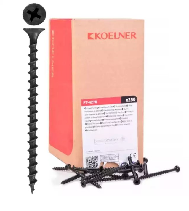 Wkręt do płyt G-K drewno 4.2x70mm