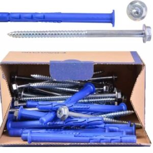 FF1 Kołek ramowy poliamidowy 10x100mm z kołnierzem