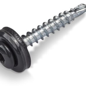 Wkręt blacha do drewna ODX 4.8x35 EPDM 9005 (czarne)