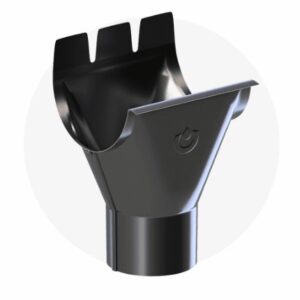 Krop stal lej spustowy 130/90 7016 antracyt