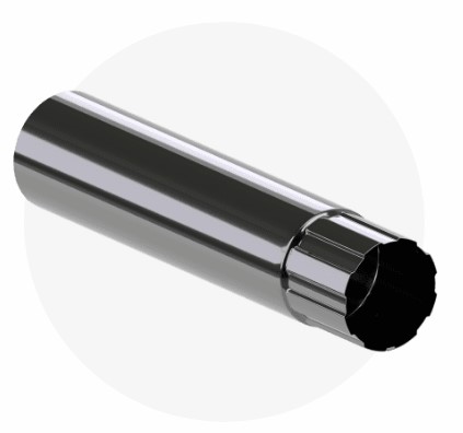 Krop stal rura 90 1mb 8018 (czekoladowy brąz)