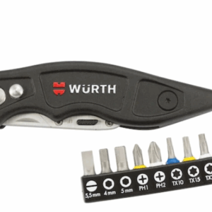 Nóż instalatorski z grotami WURTH