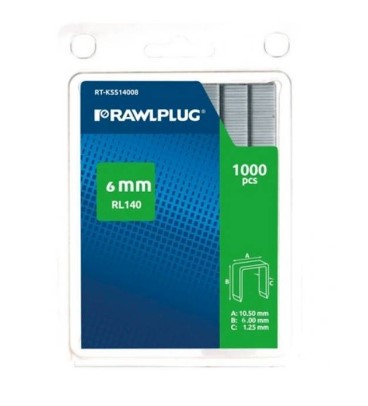 Zszywka RL140 10mm blister 1000 szt.