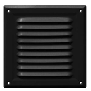 Kratka wentylacyjna 17x17 czarna