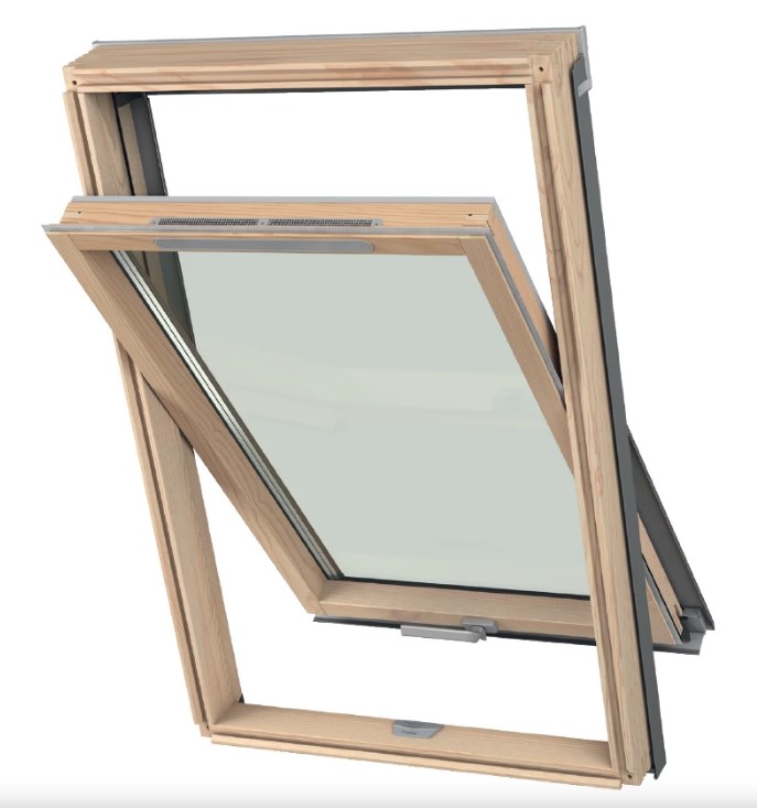 Okno dachowe Dakea BETTER ENERGY 114x140 – drewniane