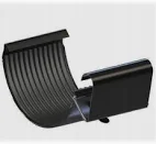 Krop Stal łącznik rynny 130 9005