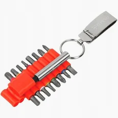 Zestaw bitów 1/4'' - 17 elementów ( różne gniazda)