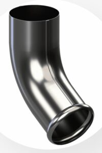 Krop stal wylewka 90 czarny