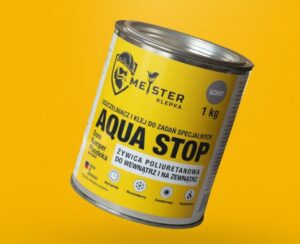 Aqua Stop Meister Klepka – Uszczelniacz i Klej do Zadań Specjalnych 1kg szary