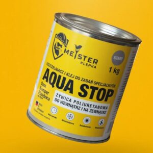 Aqua Stop Meister Klepka – Uszczelniacz i Klej do Zadań Specjalnych 1kg szary