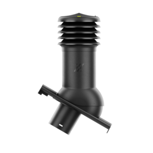 Kominek wentylacyjny HiVent do dachówki Palema fi 125 – czarny RAL 9005