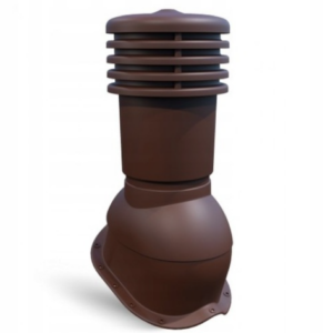 Kominek Wentylacyjny Blachodachówka N25 RAL 8017 brąz Ventos fi150mm