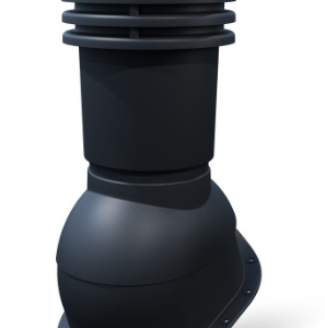 Kominek Wentylacyjny Blachodachówka N25 RAL 7021 grafit Ventos fi150mm