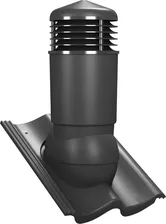 Kominek wentylacyjny TILE PLUS 125 do dachówki EURONIT S – antracyt