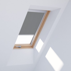 Roleta zaciemniająca na okno dachowe Dakea (szary 4217) 78x140